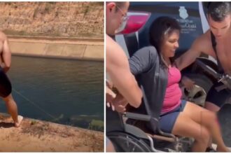 video:-mulher-cai-com-moto-em-canal-e-e-resgatada-por-policiais-militares-no-interior-do-ceara