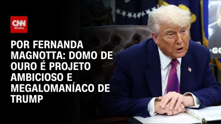 domo-de-ouro-sera-concluido-ate-fim-do-mandato,-diz-trump