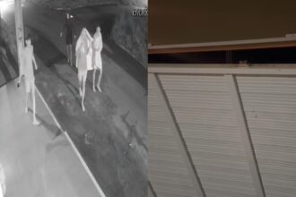 video:-adolescentes-vandalizam-casas-e-derrubam-portao-a-chutes-em-barbalha,-no-ceara